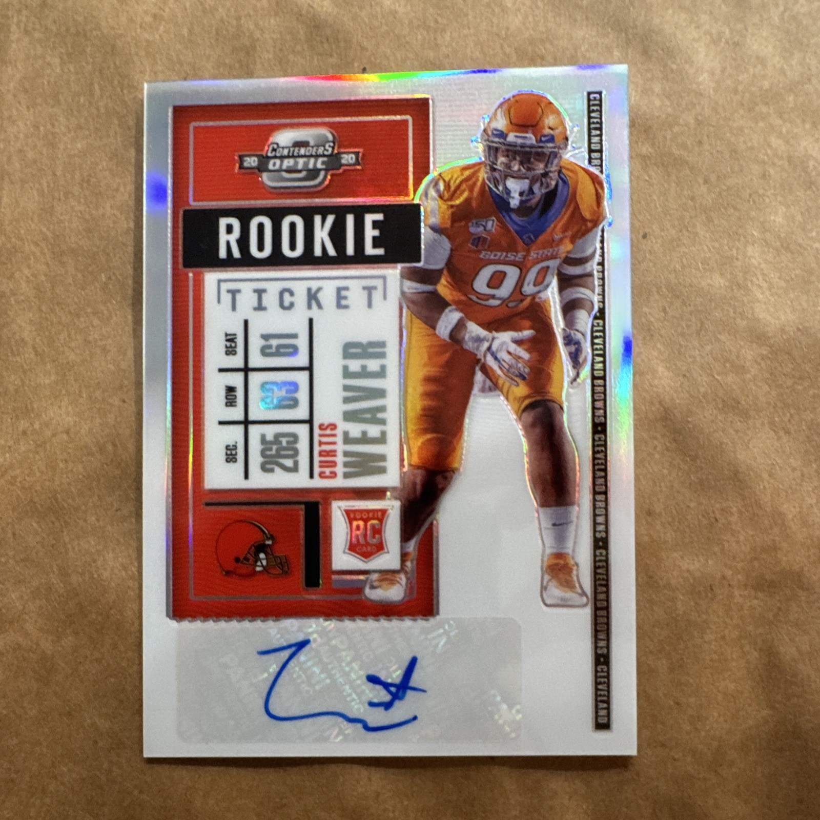 Curtis Weaver card image