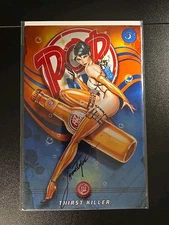 POP KILL #1  METAL ART PRINT SIGNED BY JAMIE TYNDALL  COMES WITH ARTIST COA