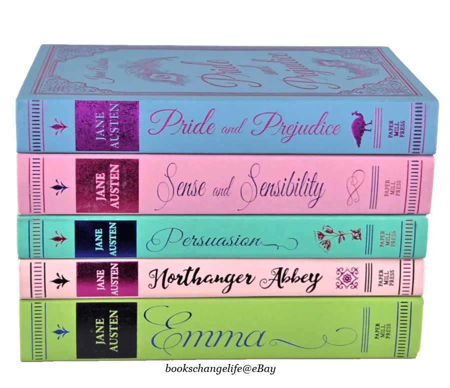 Jane Austen 5 Classics set: Pride & Prejudice, Emma, Persuasion, +