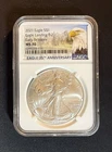 2021 W American Silver Eagle S$1 NGC MS70  "Eagle Landing T-2" Early Release W