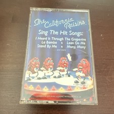 The California Raisins Sing The Hit Songs Cassette Priority Records 1987
