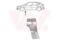 VAN Wezel KotflüGel Vorderachse Links Unten FüR Ford Focus II Da_ HCP DP