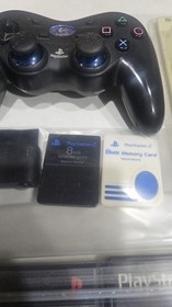 GUARANTEED PS2 3 Controllers 2 memory cards multi-tap 12 games including Diablo 