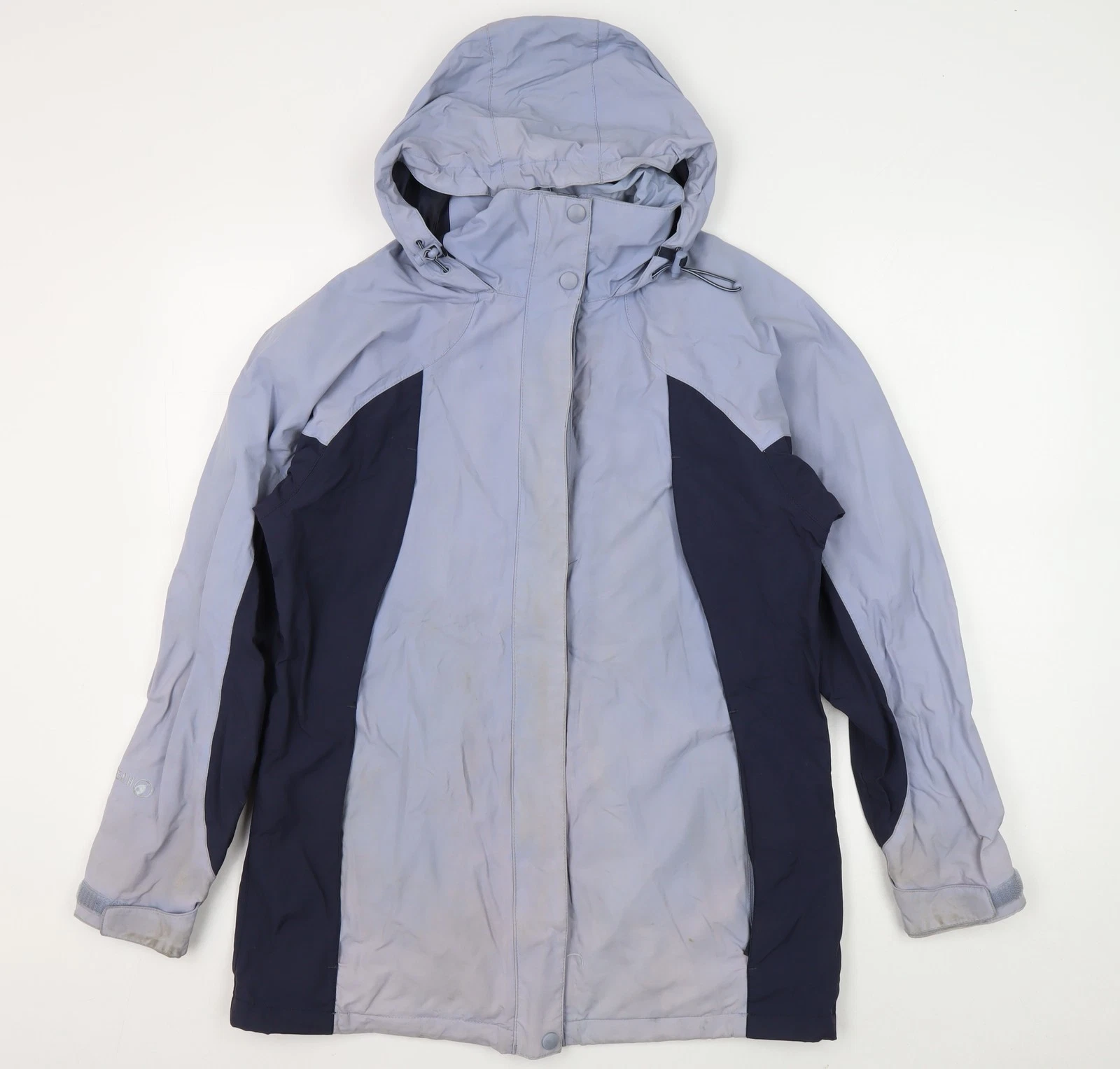 Peter Storm Women's Blue Hooded Anorak Jacket Size 12