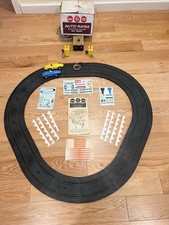Gilbert American Flyer Auto-Rama Indianapolis Tri-Oval Speedway Racing Set 1962