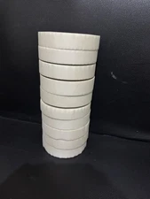 3M 69 Glass Cloth Electrical Tape - 1" x 108 ft (36 yd) White, LOT OF 10