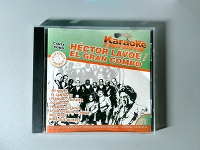Héctor Lavoe / El Gran Combo Karaoke CD 81 Latin Salsa Multimusic CRACKED CASE