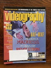 Videography Magazine April 2004 Vintage Final Cut Pro Avid Ds Fog Of War