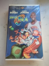 Space Jam VHS 1997 Clamshell Bugs Bunny Michael Jordan