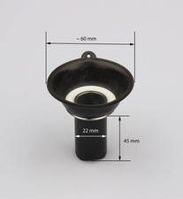 Membrane de carburateur avec boisseau pour Yamaha XV 125 Virago # 97-02