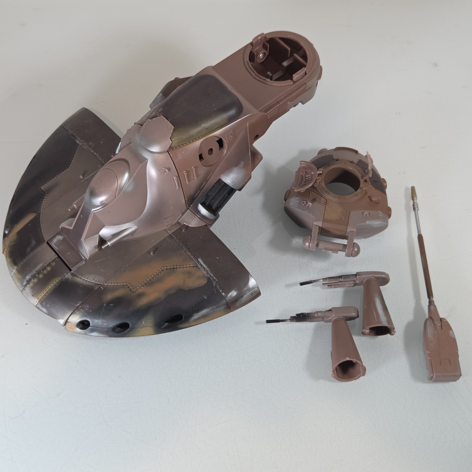 Star Wars Clone Trade Federation Droid Armored Assault Tank AAT 2002 Incomplete 