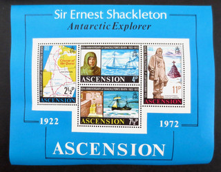 Ascension 1972 Shackleton SG MS 163 MNH