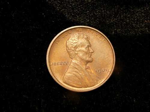1909 VDB Lincoln Wheat Cent - UNC