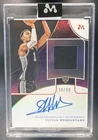Victor Wembanyama 2023-24 Topps Mercury #WAR-7C Rookie Auto Relic Cosmic 50/50