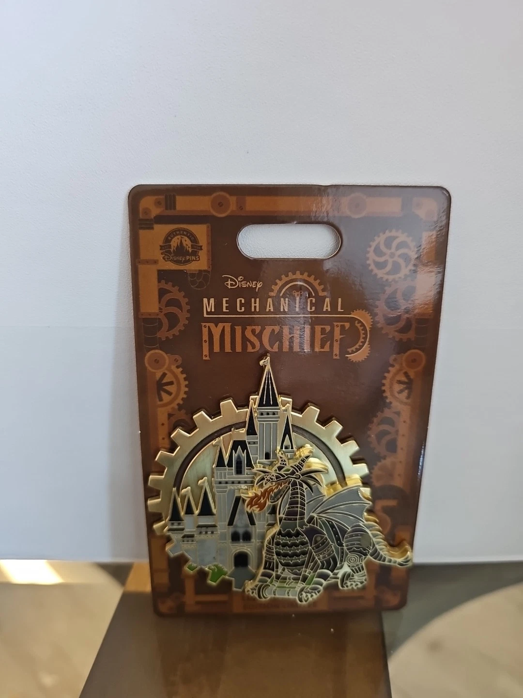 2023 Disney Parks Mechanical Mischief Maleficent Dragon Castle Mini Jumbo Pin LR