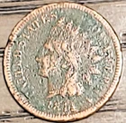 1871 1C BN INDIAN HEAD CENT IN GOOD CONDITION - ***KEY DATE***