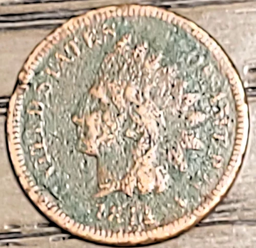 1871 1C BN INDIAN HEAD CENT IN GOOD CONDITION - ***KEY DATE***