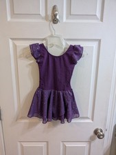 Arshiner Purple Ballet Dance Dress Tutu Skirted Leotard Girls - Size 6/7