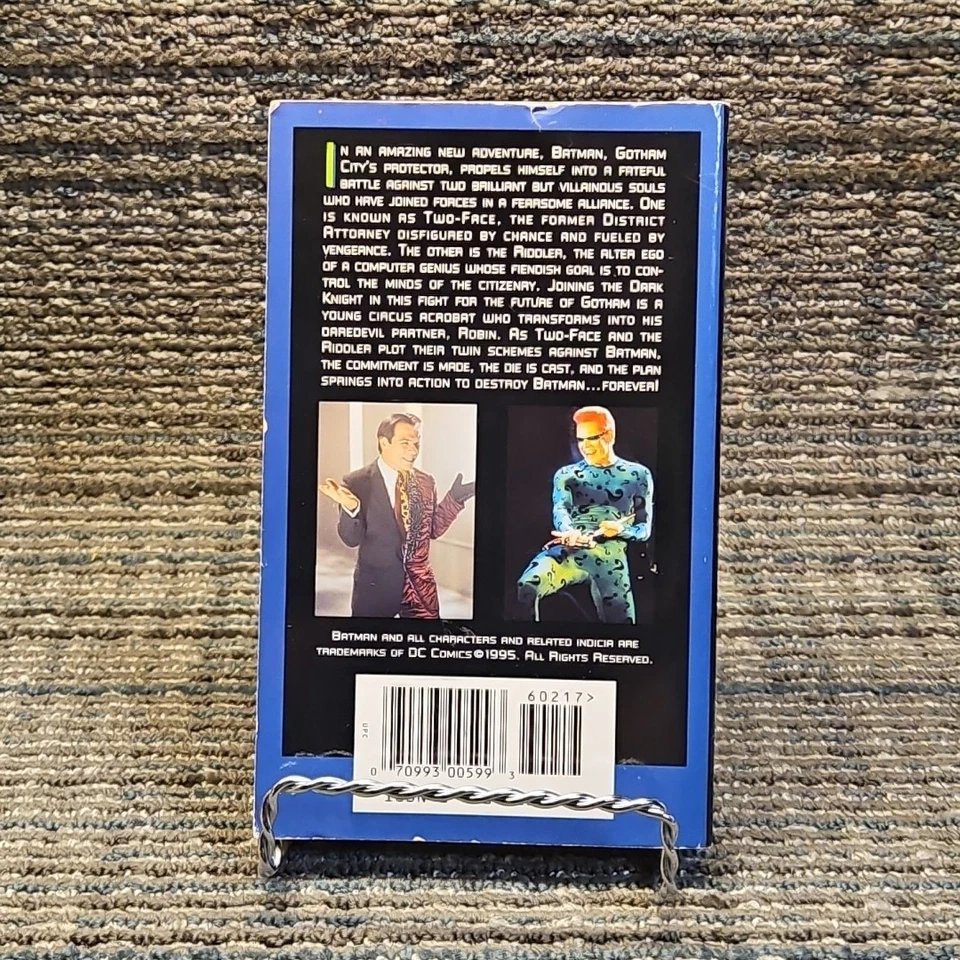 Batman Forever Peter David 1995 PB Movie Tie-In Val Kilmer 1st Edition DC Comic - Image 2 of 4