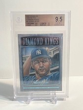 Derek Jeter - 2001 Donruss Diamond King 1852/2500 SSP - Beckett Graded 9.5