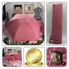 POSH CELINE PINK MONOGRAM UMBRELLA 