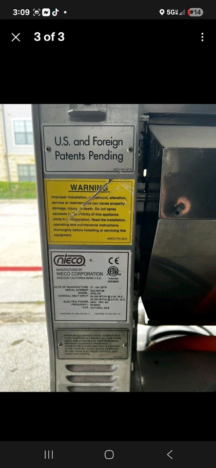 asador mostrador nieco Foto 3 de 4