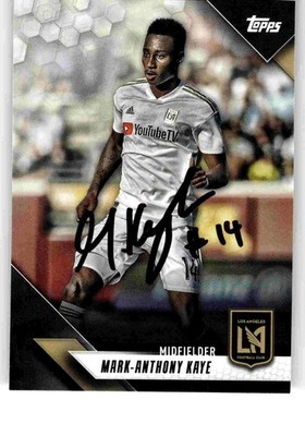 2019 Topps MLS Pick a Card Base Set All On Card Autographed!!!