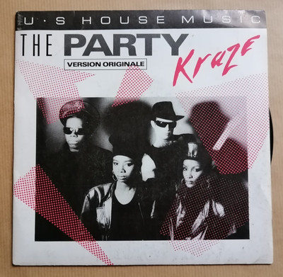 KRAZE: The Party 7'' 45T On The Beat OTB 1363-7 U.S House Music 1988 (VG+/VG+)