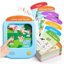 Kids Learning Tablet, 156-Page Talking Phonics Blue:English-Early Learning