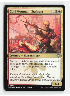 Magic Tarkir Cori Mountain Stalwart 175 EN Uncommon NM foil #[818191]