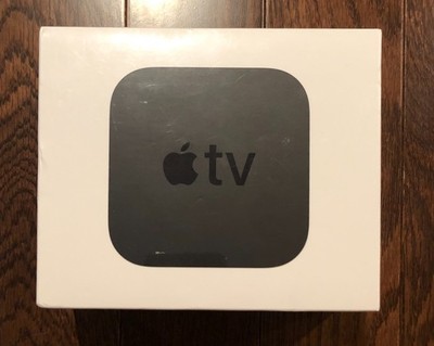 Apple TV 32GB 4K HD Media Streamer - Black (MQD22LL/A) for sale