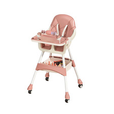 Portable High Chair,High Chairs for Babies and Toddlers,Multi-Use Easy Clean Bab