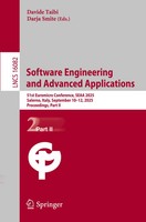 Software Engineering And Advanced Applications | Davide Taibi (U. A.) | Buch