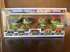 Funko Pop Movies 4 Pack Teenage Mutant Ninja Turtles Mutant Mayhem Damaged Box