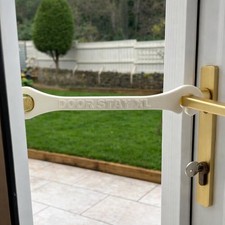 XXL Door Stay® Patio & French Door Holder Hold Open Cats Dogs Ventilation 34 cm
