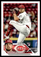 Graham Ashcraft RC 2023 Topps #214 Cincinnati Reds 28814 Baseball Card