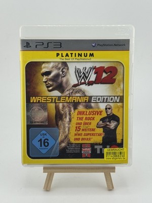 WWE '12 Wrestlemania Edition | PS3 | OVP | Deutsch | Platinum