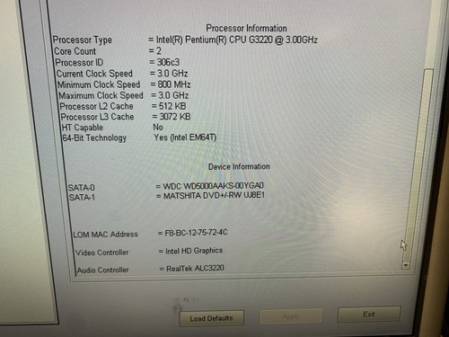 Carte mere Dell Optiplex 3020SFF 04YP6J+ CPU Intel Pentium G3220 3,0ghz - Photo 3/8