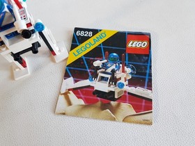 LEGO 6828 Twin-Winged Spoiler Sky Walker 100% complete incl instructions 1988 #2
