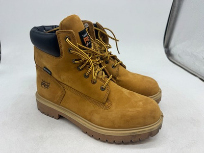 #ad Timberland PRO Direct Attach 6quot; Work Boots Men#x27;s Wheat Leather Waterproof 12W $64.99