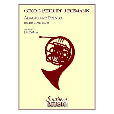 Adagio and Presto Composed by Georg Philipp Telemann Arranged by L.W. Chidester