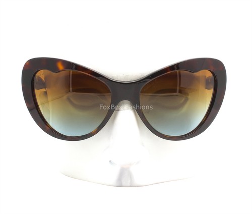 Miu Miu SMU 04O 2AU-1F0 Sunglasses Dark Brown Havana Brown to Blue Gradient - Picture 2 of 9