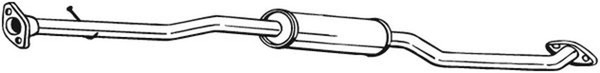 Bosal MittelschalldäMpfer 283-553 FüR Suzuki Ignis FH MH Wagon 2 MA 1 RB413 4WD-image