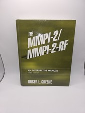 MMPI-2/MMPI-2-RF : An Interpretive Manual by Roger Greene (2010, Hardcover)