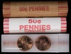 2009-P 1c Cent 1 Roll of 50 Lincoln Presidency BU Uncirculated Penny