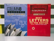 The Sydney Morning Herald Column 8 & Best Letters to the Editor Volume 1 Books!