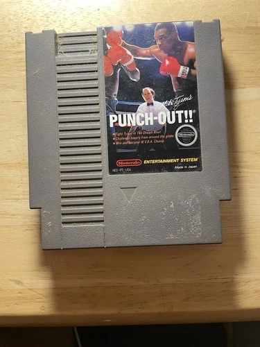 Mike Tyson's Punch-Out!! (NES, 1987) CARTRIDGE ONLY