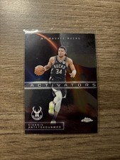 2025-26 Topps Chrome ACTIVATORS #AC-4 GIANNIS ANTETOKOUNMPO Milwaukee Bucks