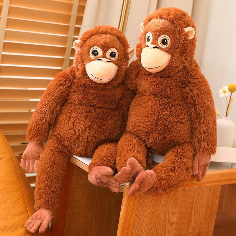 Adorable Plush Monkey Toy Soft and Huggable Stuffed Animal Plushie 60cm/24in