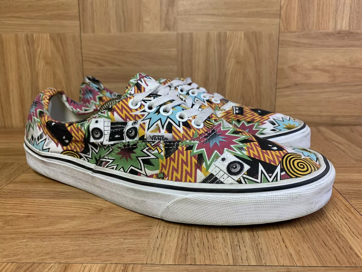 RARE VANS Authentic Boom Box Mixtape Retro Cassette City Skate